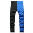 thumbnail image 2 of PEASKJP Jeans for Men Regular Fit Men's Classic Straight Leg Jean (Black,36), 2 of 4