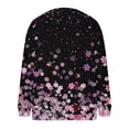 thumbnail image 5 of Idoravan Womens Button-Front Cardigan Sweaters Pattern Print Women's Casual Printed Knitted Cardigan Button Coat Black M, 5 of 5