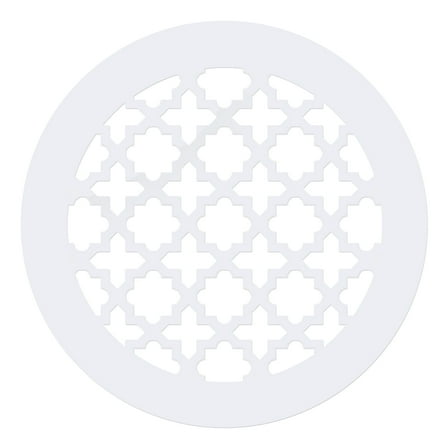 Uxcell Air Vent Cover Grille for 4" Duct Opening, Acrylic Glass Wall Ceiling Hole Cover for Ventilation