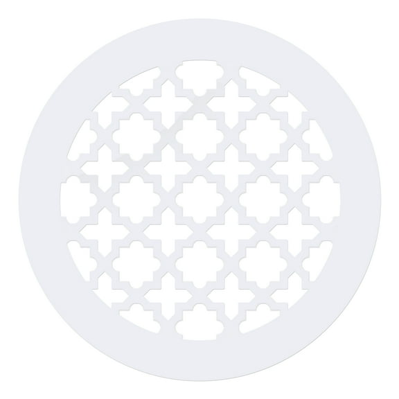 Uxcell Air Vent Cover Grille for 4" Duct Opening, Acrylic Glass Wall Ceiling Hole Cover for Ventilation