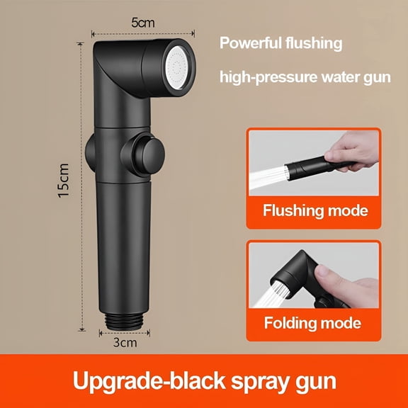 HIBIBUD Bidet Sprayer,Handheld Toilet Sprayer for Personal Hygiene & Cleaning,Easy-Install
