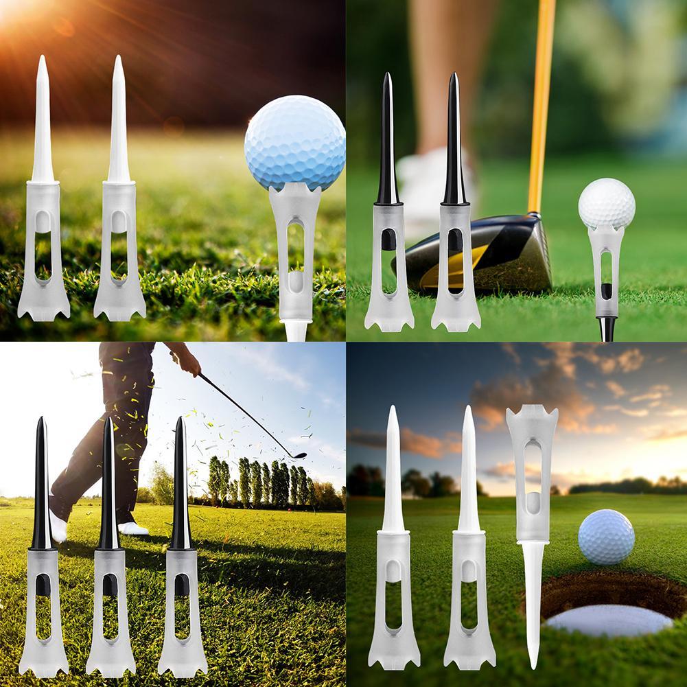 1pcs TEE Golf TEE Double Golf TEE Soft Rubber Low Resistance Golf Ball TEE Golf Accessories D9H2