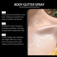 thumbnail image 2 of 100ml Spray Brillo para El Corporal Brillante Ropa Piel, 2 of 9
