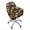 Mushroom Daisy Leaf, variant on Whosucclay Pink Heart Leopard Print Curved Back Chair Slipcover Stretch Dining Chair Cover Removable Kitchen Chair Cover Modern Bar Stools Covers for Kitchen Party Banquet Decor