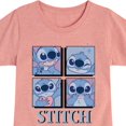 thumbnail image 3 of Disney - Lilo & Stitch - All The Expressions of Stitch - Toddler & Youth Girls Short Sleeve Graphic T-Shirt, 3 of 5
