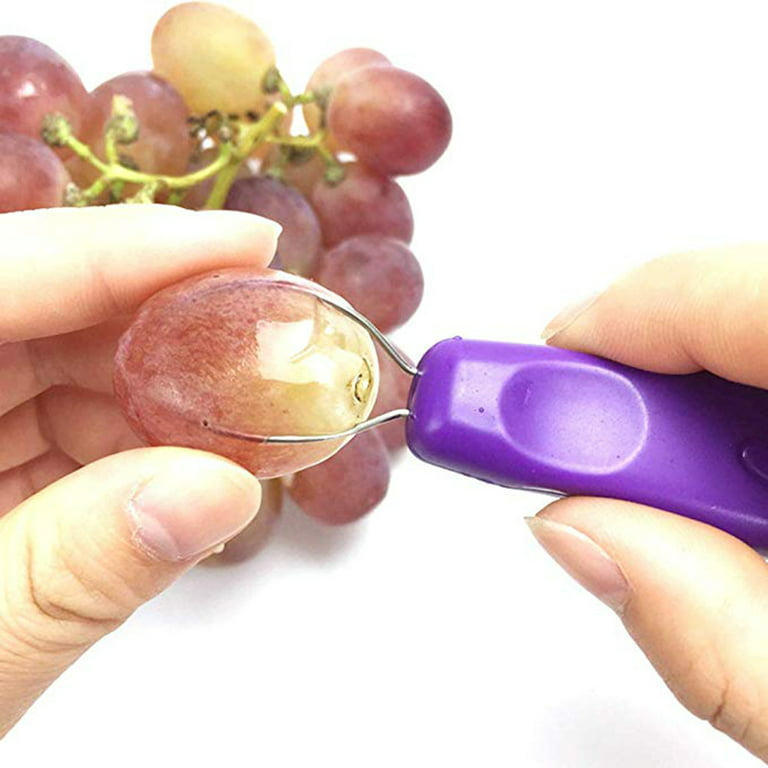 Yohome Grape Peeler Fruit Grape Skin Peeler Remover for Baby Scraps Auxiliary, Size: One size, Purple
