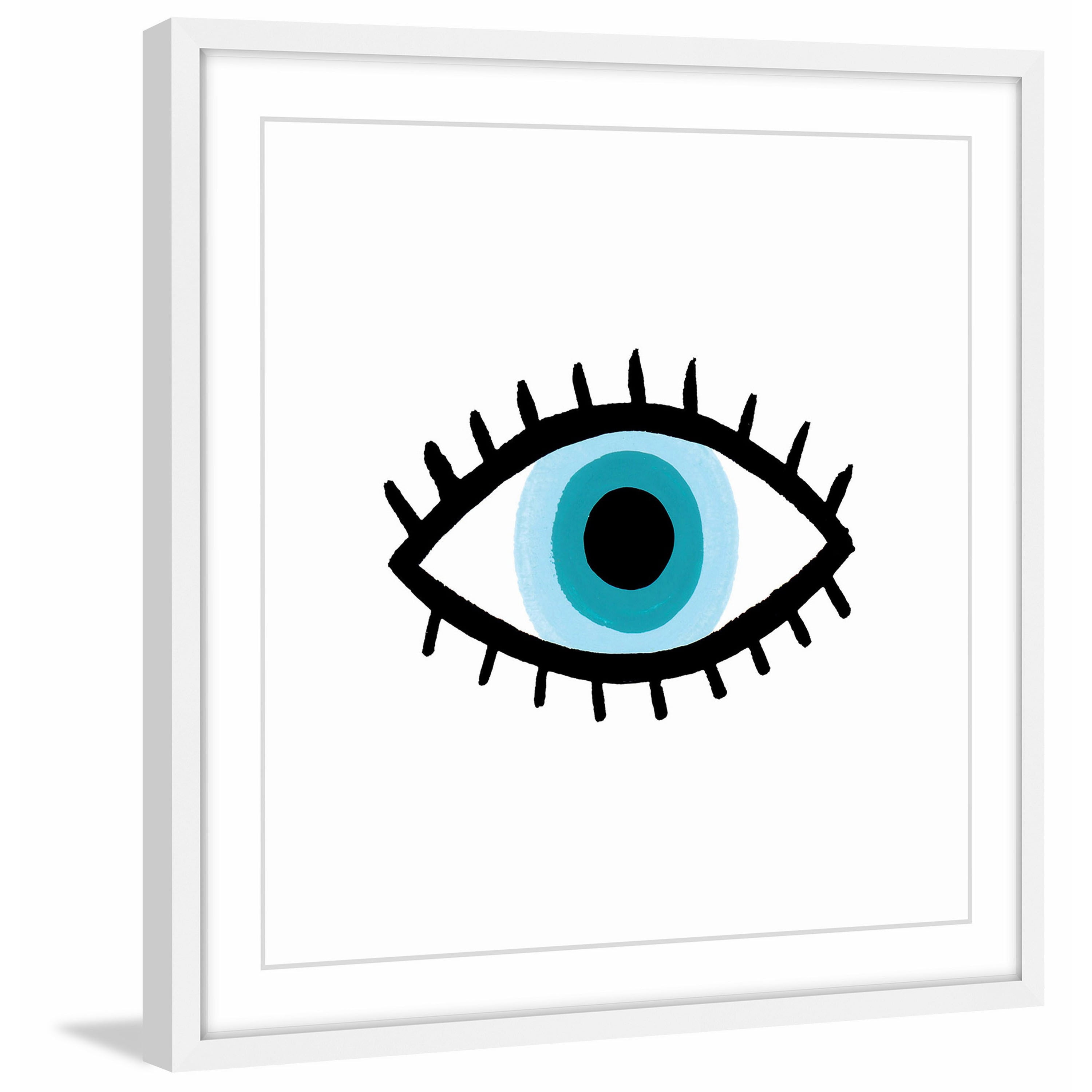 "Eye See You" Framed Painting Print
