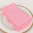 thumbnail image 4 of Balsa Circle 5 Pink Premium 20x20 in Scuba Polyester Dinner Table Cloth Napkins Party Events Decorations Supplies, 4 of 6