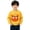 Yellow #014, variant on Kids 3D Pocket Design Long Sleeve Sweatshirts - Casual and Comfortable Top for Boys and Girls, 90