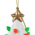thumbnail image 4 of Mr. Christmas 4" Nostalgic Ceramic Tree Ornament, White, 4 of 5