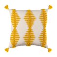 thumbnail image 2 of Funda mohada decorativa Funda mohada copetuda Boho con Funda de cojín mohada súper suave para sofá Sofá Dormitori de estar Amarillo Sunnimix Funda de almohada borlas, 2 of 8