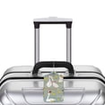 thumbnail image 3 of Rocae Cute Farm Birds for Leather Luggage Baggage Tags ID Label Privacy Cover ID Label with Stainless Steel Loop and Address Card, 3 of 5
