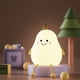 thumbnail image 5 of Linda luz nocturna de silicona con forma de pera sonriente con luz LED de 7 colores, luz nocturna para niños, recargable con carga USB, mini lámpara de mesa, lámpara de noche para Chris, 5 of 5