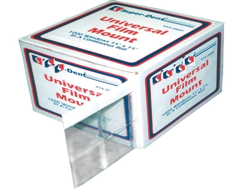 Dental Universal XRay Mounts X Ray Film Mounts 2Window, 1000/Box
