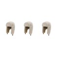 thumbnail image 4 of Transemion Stylish And Tear-resistant Hat For Autumn And Winter Wide Application Ski Hat beige 3Set, 4 of 6