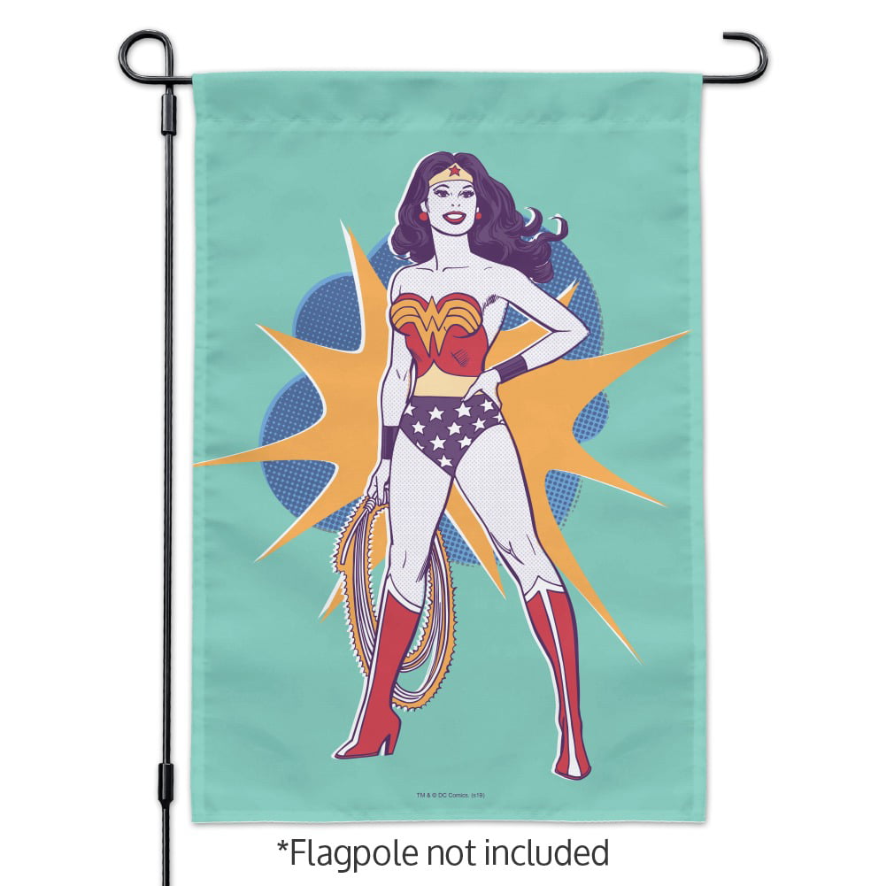 Wonder Woman Retro Flag 3x5 ft Red Banner Superhero Justice League DC Comics NEW 