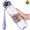 Purple Transparent, variant on Oldley Time Marker 32oz Clear Tritan Plastic Water Bottle with Strap