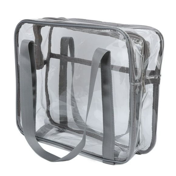 Bolso Impermeable Del Maquilla del Claro del Cierre de Cremallera, Bolso Cosmético, Con Gran Capacidad para el Artículo de Tocador del Vije