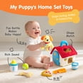 thumbnail image 2 of Peluche para cachorros Montessori de Toy hahaland Sensory, 1 año, 2 of 9