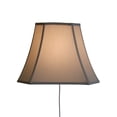 thumbnail image 3 of Floating Shade Plug-In Wall Light Eggshell 9x16x12, 3 of 7