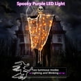 thumbnail image 5 of Halloween Hanging Skull Ghost Decoration, LED Light Up Grim Reaper Ornament With Tattered Gauze Body For Porch Tree Yard Door Indoor Outdoor Party Hau*nted Hous Horror Scene Decor, 5 of 6