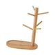 thumbnail image 4 of Ta taza, organizador de cocina accesorio para la cafetería de madera con ganchos de tazas para tazas de taza de cafetería, 4 of 9