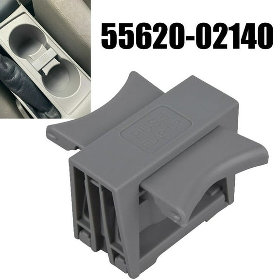 Center Console Cup Holder Insert For Toyota For Corolla 2009-2013 55620-02140