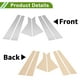 thumbnail image 3 of Moldura de ventana del pilar de la puerta Unique Bargains para Chrysler 200 2015-2019 Tono plateado Sticker anti rasguños para postes de pilar 6 Pcs, 3 of 7