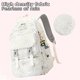 thumbnail image 5 of Mochila Simple con estampado de dibujos animados con colgante, bolsa de viaje de gran capacidad que combina con todo para estudiantes de escuela primaria, 5 of 5