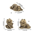 thumbnail image 5 of 7829 MetalAn1ma1Statues Dog Figurine Sculptures Ornament for Bookshelf Cabinet Home Decors Tabletop Centerpieces Gift, 5 of 16