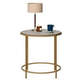 thumbnail image 5 of Sauder International Lux Side Table, Deco Stone Finish, 5 of 6