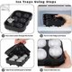 thumbnail image 3 of Molde para hacer bolas de hielo para whisky, máquina para hacer bolas de hielo para whisky escocés y cócteles, fácil liberación, 3 of 5