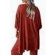 thumbnail image 2 of Conjunto de Chándal PRETTYGARDEN de Dos Piezas para Mujer Rojo Ladrillo XL, 2 of 7