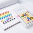 thumbnail image 5 of Lzobxe 12 Pack Marker Pens Set, Portable Multicolor Pens for Drawing, Doodling, Outdoor Sketching, Professional Artistic Supplies, 5 of 8