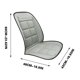 thumbnail image 3 of Xihbxyly Cojín Calefactor para Coche de Invierno, Almohadilla Térmica para Asiento de 12 V/24 V, Tecnología de Calentamiento Rápido, Material Suave y Cómodo, Uso Versátil, Práctico para Coche o Fuent, 3 of 6