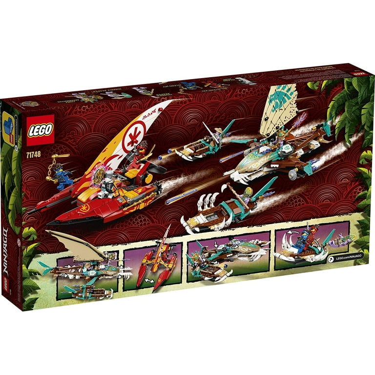 LEGO NINJAGO Catamaran Sea Battle 71748 Featuring Ninja Jay and