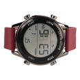 thumbnail image 4 of Reloj cronógrafo digital WR50M impermeable luminoso pantalla grande reloj deportivo al aire libre para hombres vino rojo, 4 of 12