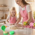 thumbnail image 4 of 2 PCS Disc Cake Pop Mold Shapes Press Set, 3D Printed Cake Pop Cutter and Pusher, Baking Tools Accessories for Home Baking, Birthday Parties, Wedding Desserts, 4 of 5