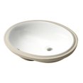thumbnail image 1 of 23 in. Oval Undermount Ceramic S in. k, White, 1 of 1