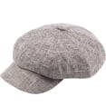 thumbnail image 4 of CoCopeaunts Newsboy Hats for Women Flat Cap Vintage Plaid Octagonal Newsboy Cap Artist Painter Berets Casual Adjustable Beret Hat, 4 of 7