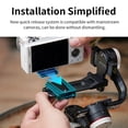 thumbnail image 4 of ora ZHIYUN CRANE-M3S Cámara estándar Estabilizador de cardán de 3 ejes de mano Luz de relleno LED incorporada PD Batería de carga rápida Mini trípode Estuche de transporte para cámara DSLR sin espejo Irfora Estabilizador de cardán, 4 of 7