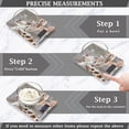 thumbnail image 3 of Mother and Baby Giraffes Food Scale Digital Kitchen Scale Waterproof Tempered Glass Tare Function 11 lb for Baking Cooking Meal Prep, 3 of 7