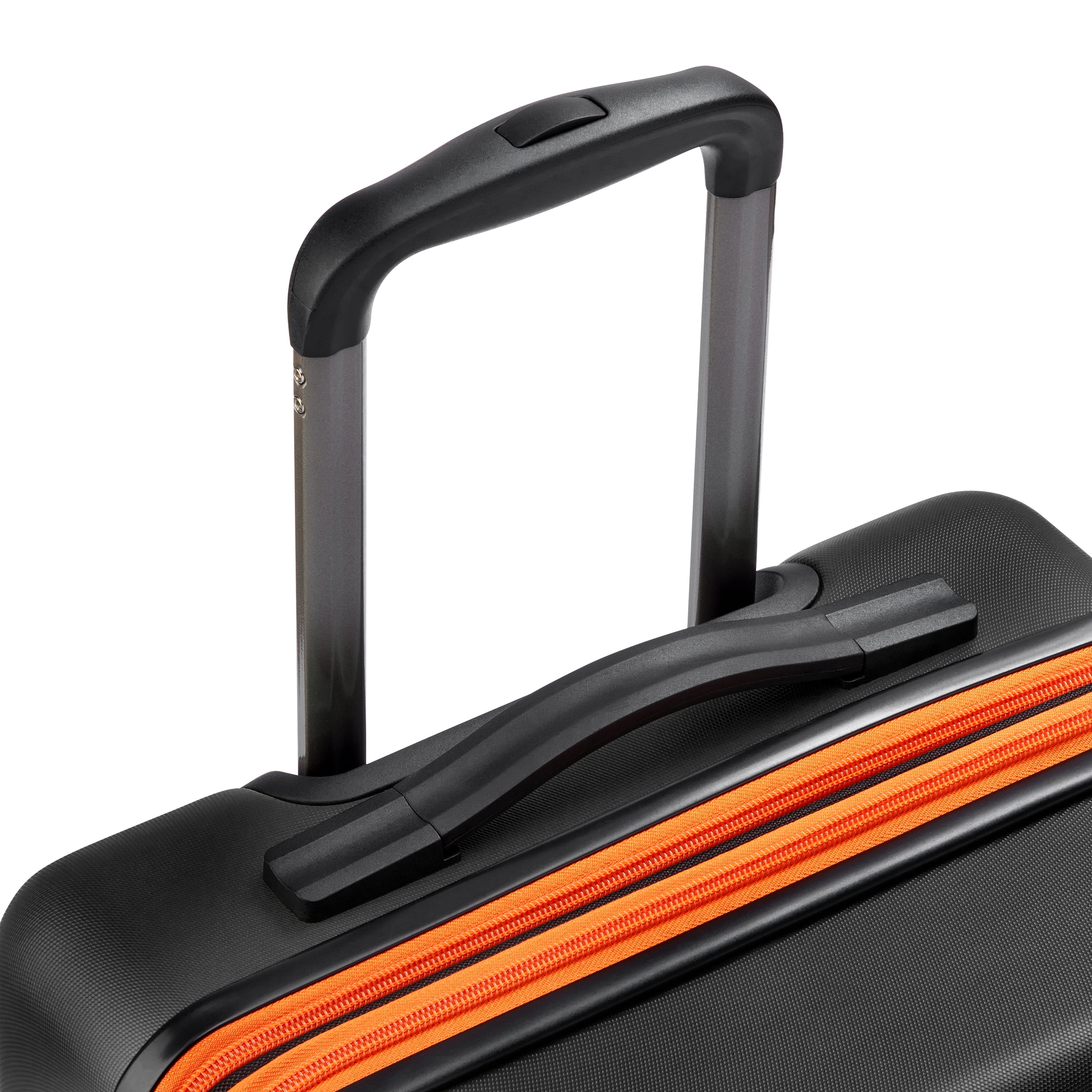 Securitech by Delsey, Slash Carry-on Expandable Spinner Luggage, Black