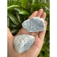 thumbnail image 3 of Large Angelite Raw Stone,  2-3 Inch Rough Angelite, 3 of 11