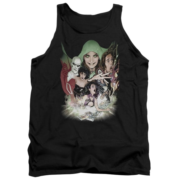 Dcr/Justice League Dark Adult Tank Top Black
