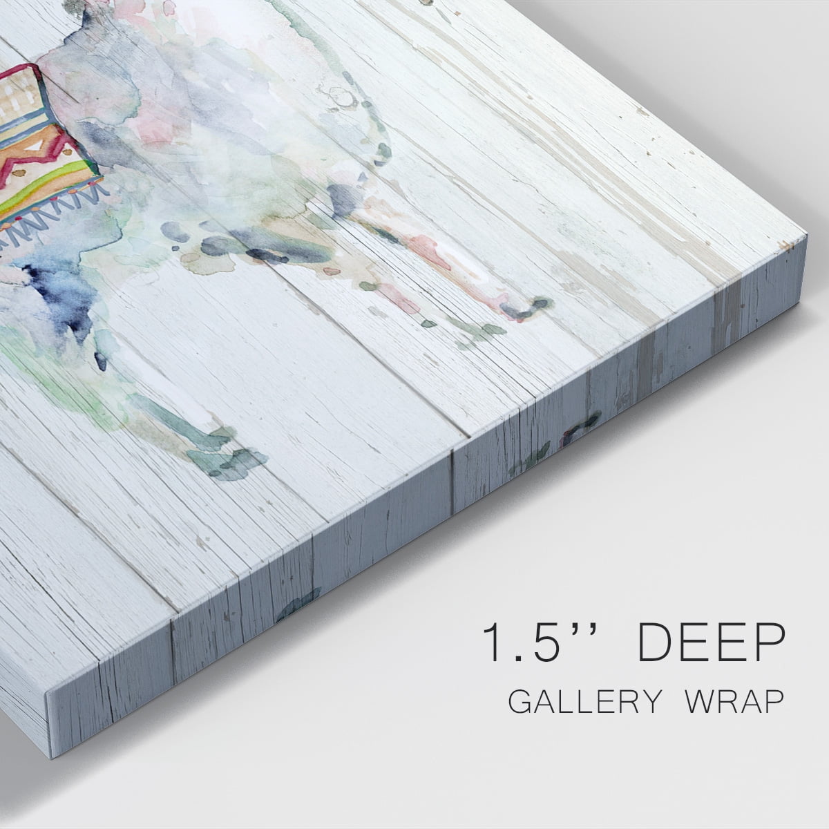 Llama Little Things Premium Gallery Wrapped Canvas - Ready to Hang