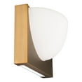 thumbnail image 4 of WAC Lighting Mylie 10" 1-Light LED 3000K Traditional Metal Wall Sconce in Nickel, 4 of 5