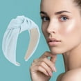 thumbnail image 2 of Unique Bargains 1 Pc Elegant Tie Headbands for Women Blue, 2 of 6