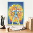 thumbnail image 5 of Epic Graffiti 'Environmental Rosie' by David Chestnutt, Giclee Canvas Wall Art, 18"x26", 5 of 8