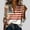 A43 Multicolor, variant on American Flag Button Down for Women Long Sleeve Lapel Collar Patriotic Stars And Stripes Print Shirt Loose Fit 4th of July Summer Casual Daily Wear Tops